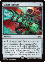 Ghost Vacuum [Duskmourn: House of Horror Promos] | Card Citadel