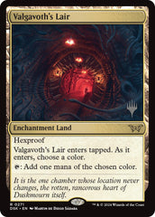 Valgavoth's Lair [Duskmourn: House of Horror Promos] | Card Citadel