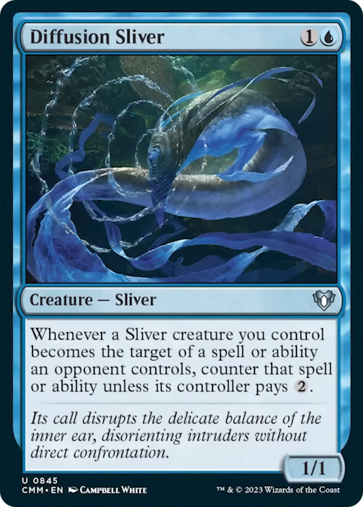 Diffusion Sliver [Commander Masters] | Card Citadel