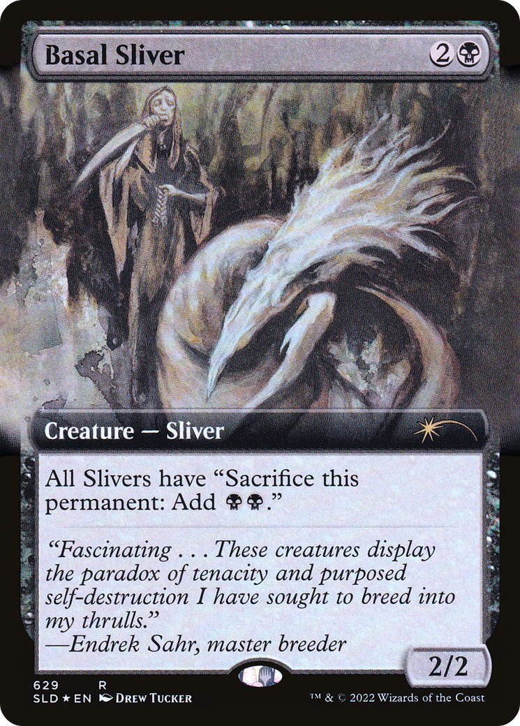 Basal Sliver (Extended Art) [Secret Lair Drop Promos] | Card Citadel