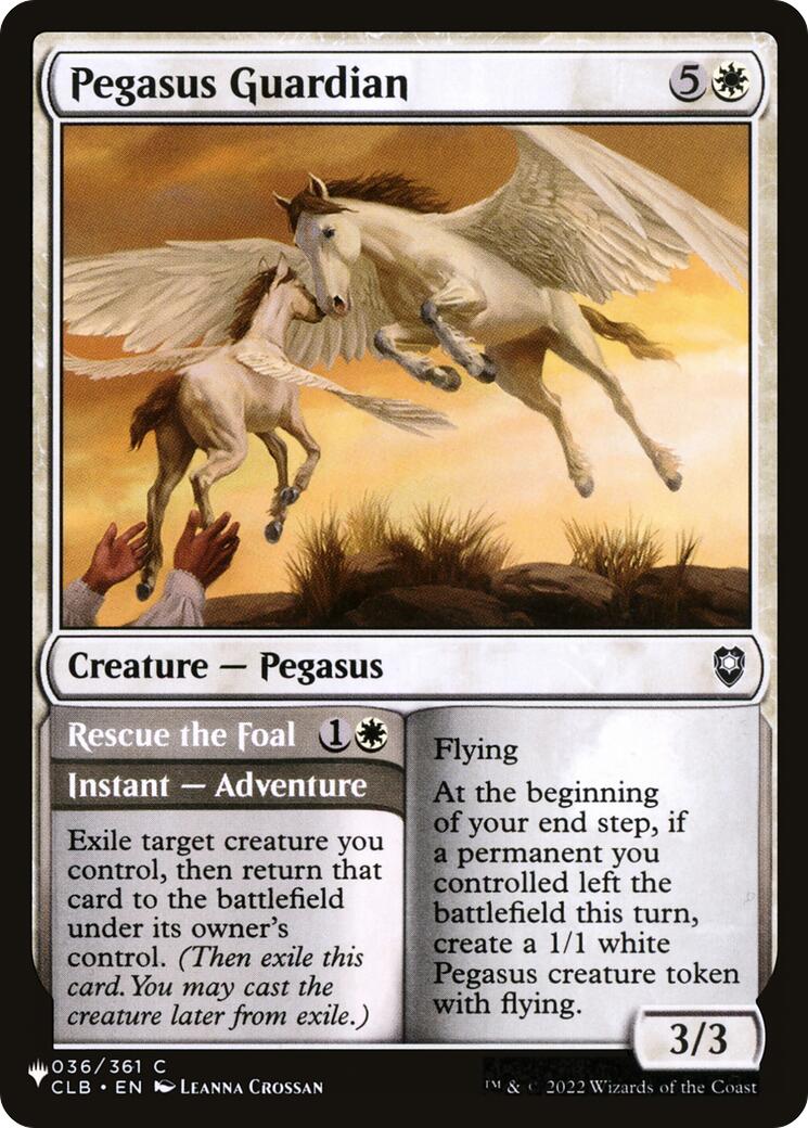 Pegasus Guardian [The List] | Card Citadel