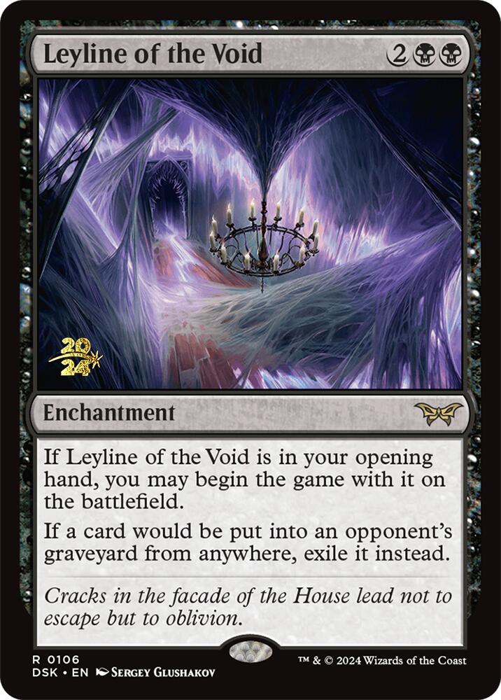 Leyline of the Void (0106) [Duskmourn: House of Horror Prerelease Promos] | Card Citadel