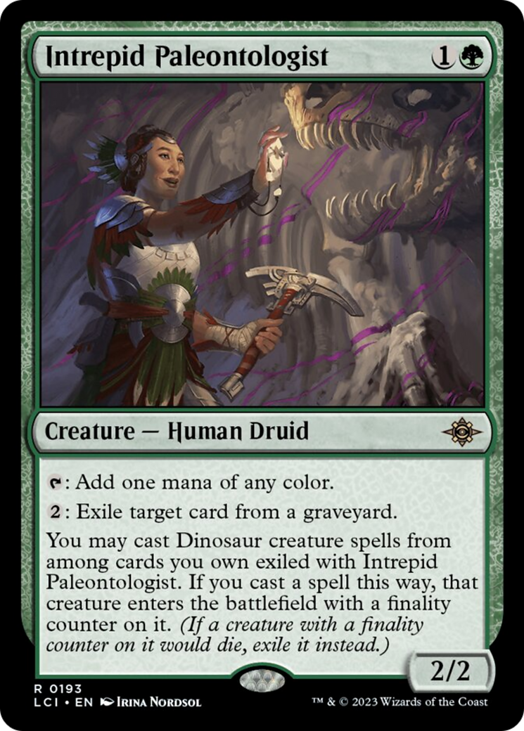 Intrepid Paleontologist [The Lost Caverns of Ixalan] | Card Citadel