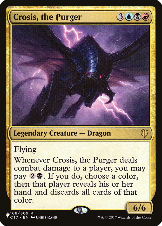 Crosis, the Purger [The List] | Card Citadel