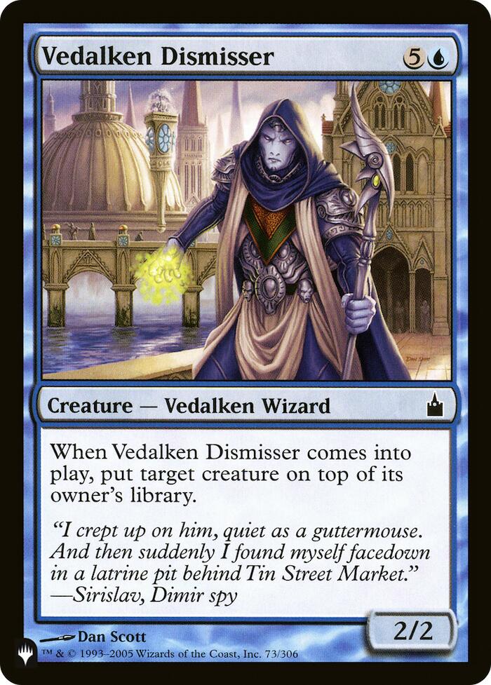 Vedalken Dismisser [The List Reprints] | Card Citadel