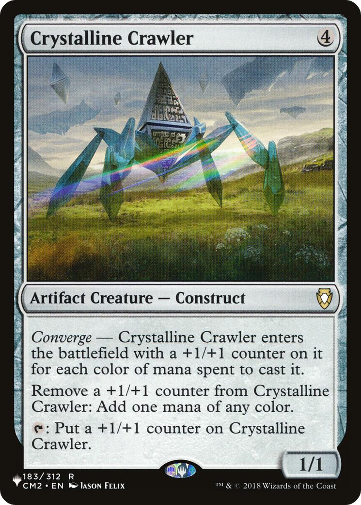 Crystalline Crawler [The List Reprints] | Card Citadel