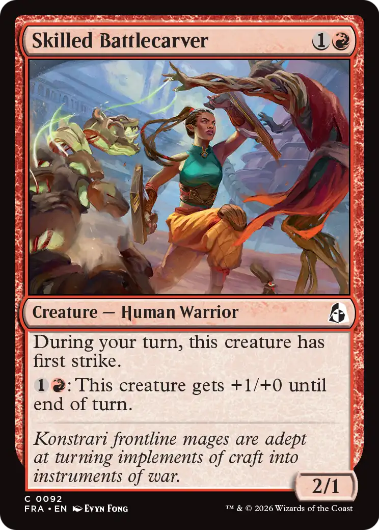 Skilled Battlecarver [Reality Fracture] | Card Citadel