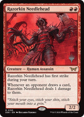 Razorkin Needlehead [Duskmourn: House of Horror Promos] | Card Citadel