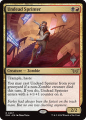 Undead Sprinter [Duskmourn: House of Horror Promos] | Card Citadel