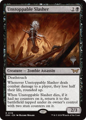 Unstoppable Slasher (0119) [Duskmourn: House of Horror Promos] | Card Citadel