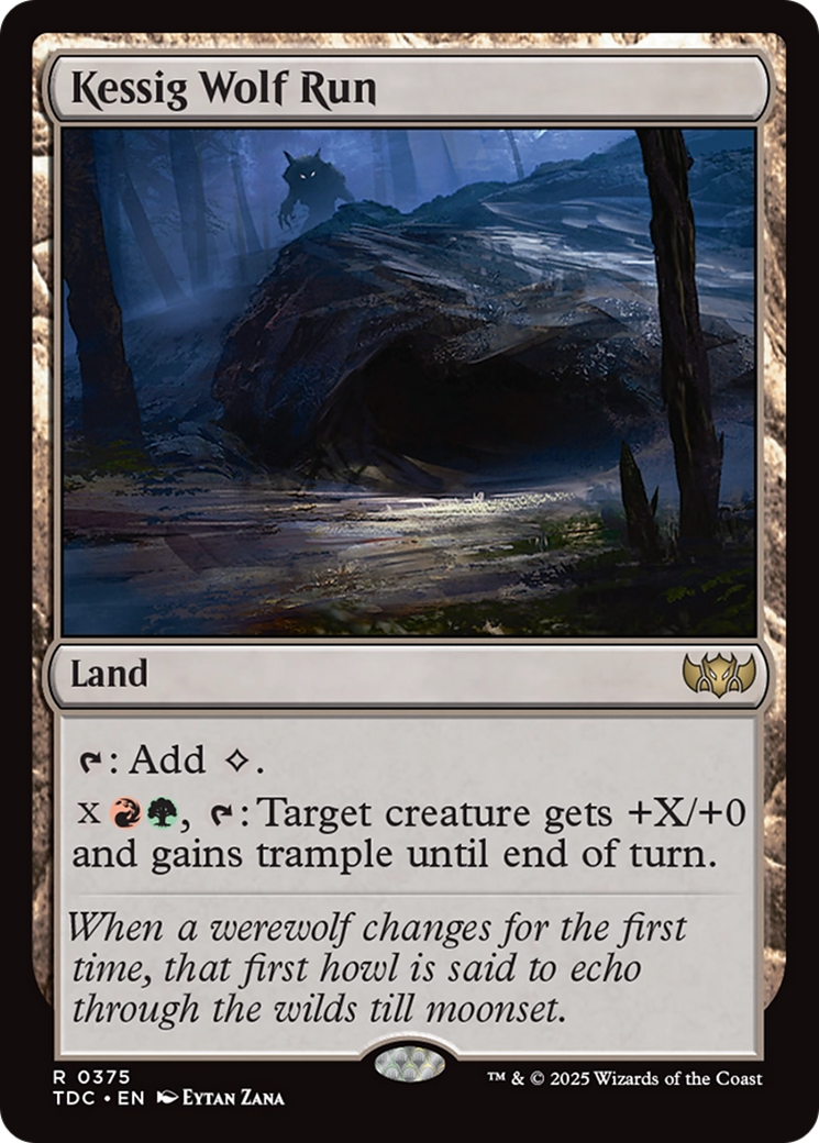 Kessig Wolf Run [Tarkir: Dragonstorm Commander] | Card Citadel