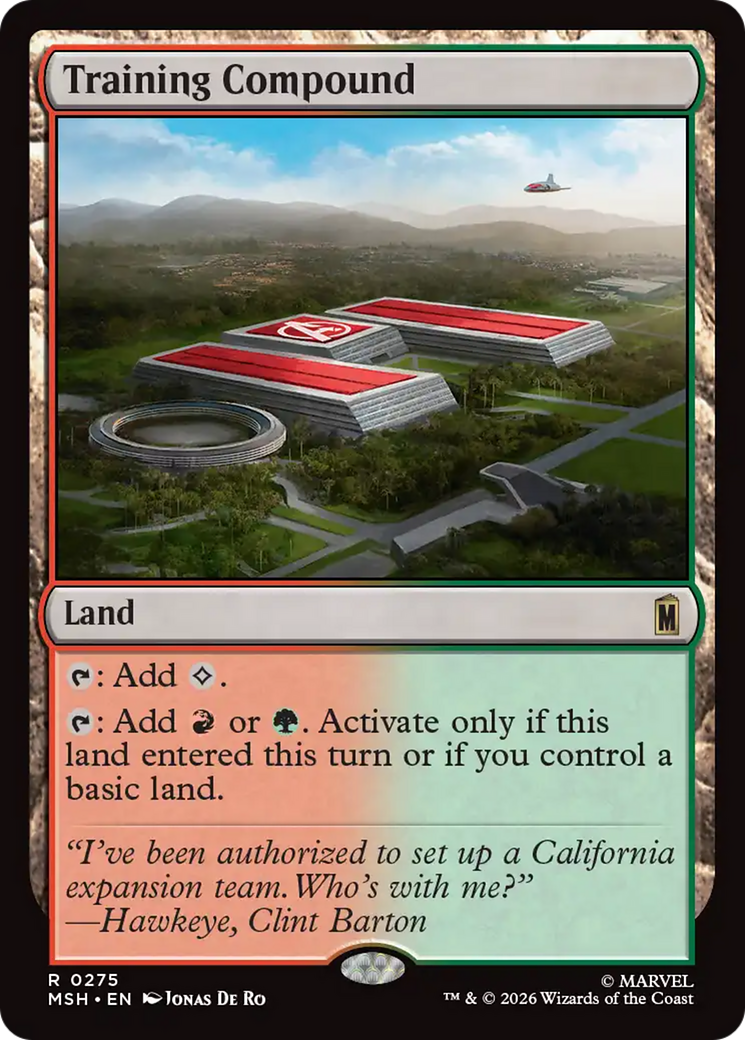 Training Compound [Marvel Super Heroes] | Card Citadel