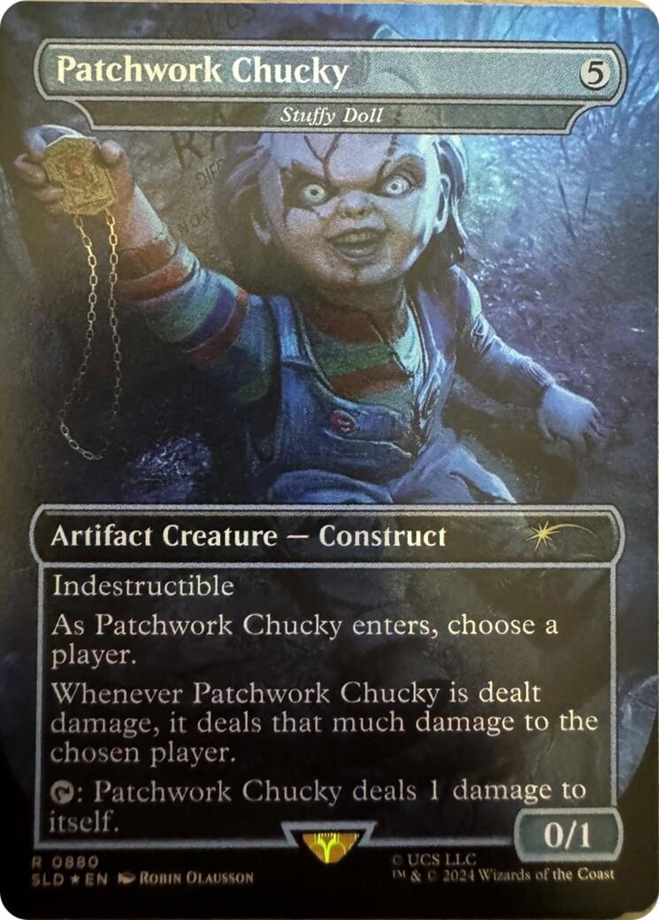 Patchwork Chucky - Stuffy Doll [Secret Lair Drop Series] | Card Citadel