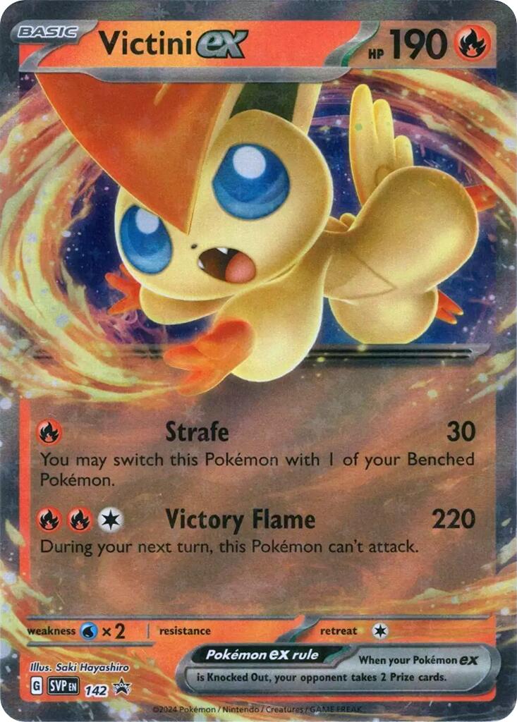 Victini ex (SVP142) [Scarlet & Violet: Black Star Promos] | Card Citadel