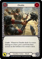 Disable (Blue) [1HB018] (History Pack 1 Bravo Blitz Deck) | Card Citadel