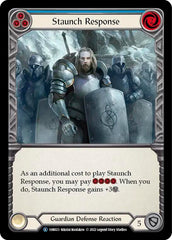 Staunch Response (Blue) [1HB023] (History Pack 1 Bravo Blitz Deck) | Card Citadel