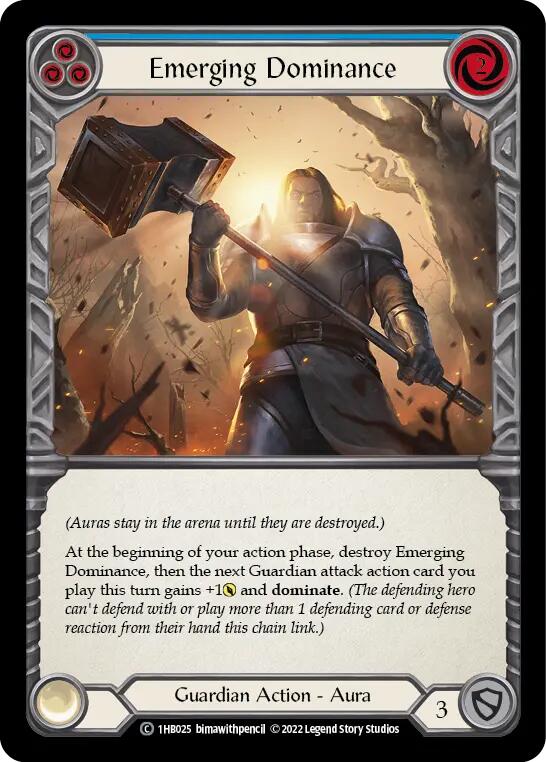 Emerging Dominance (Blue) [1HB025] (History Pack 1 Bravo Blitz Deck) | Card Citadel