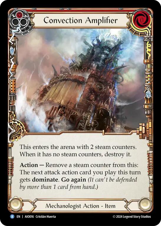 Convection Amplifier (Red) [AIO016] (Armory Deck: Dash) | Card Citadel