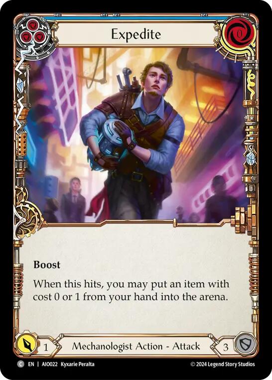 Expedite [AIO022] (Armory Deck: Dash) | Card Citadel