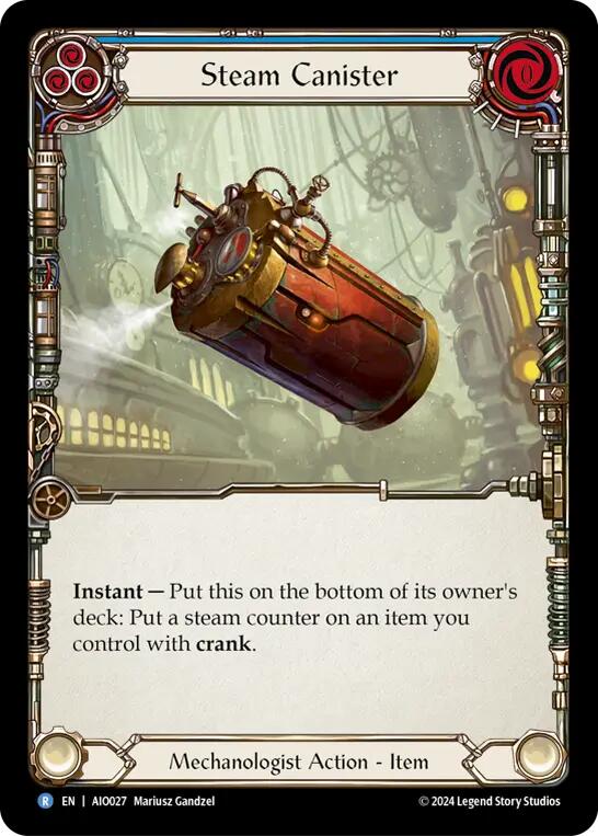 Steam Canister [AIO027] (Armory Deck: Dash) | Card Citadel