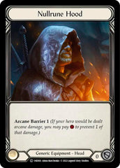 Nullrune Hood [1HD003] (History Pack 1 Dash Blitz Deck) | Card Citadel