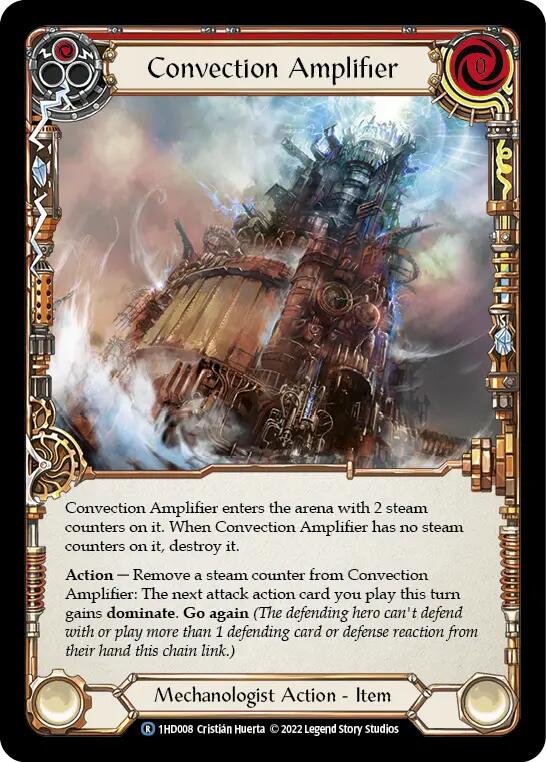 Convection Amplifier (Red) [1HD008] (History Pack 1 Dash Blitz Deck) | Card Citadel