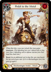 Pedal to the Metal (Red) [1HD013] (History Pack 1 Dash Blitz Deck) | Card Citadel