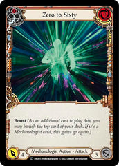 Zero to Sixty (Red) [1HD015] (History Pack 1 Dash Blitz Deck) | Card Citadel