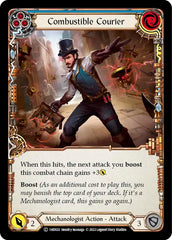 Combustible Courier (Blue) [1HD022] (History Pack 1 Dash Blitz Deck) | Card Citadel
