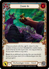 Zoom In (Blue) [1HD028] (History Pack 1 Dash Blitz Deck) | Card Citadel