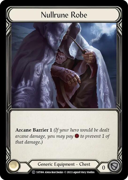 Nullrune Robe [1HT004] (History Pack 1 Dorinthea Blitz Deck) | Card Citadel