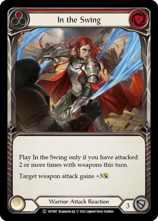 In the Swing (Red) [1HT007] (History Pack 1 Dorinthea Blitz Deck) | Card Citadel