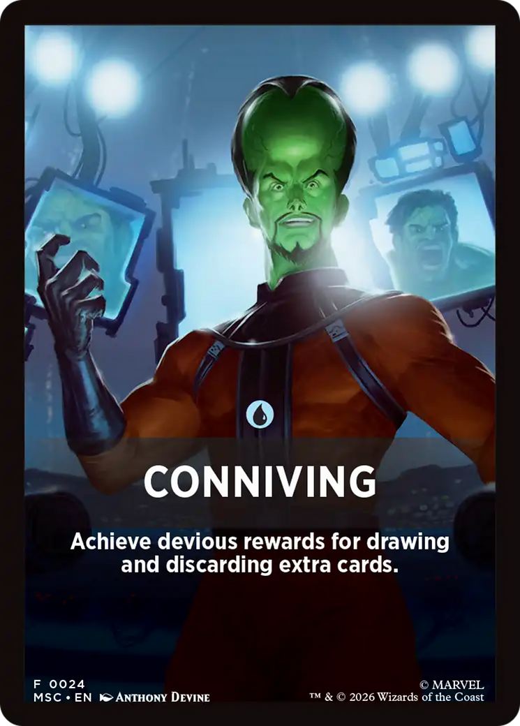 Conniving Theme Card [Marvel Super Heroes Commander] | Card Citadel