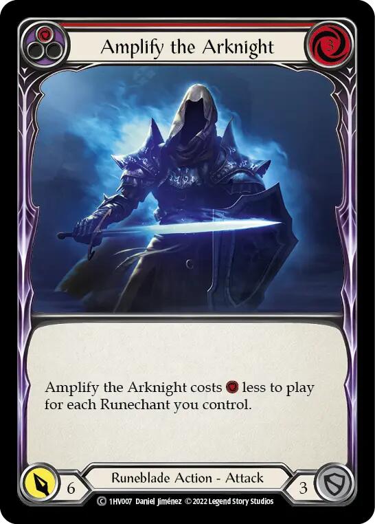 Amplify the Arknight (Red) [1HV007] (Historic Pack 1 Blitz Deck Viserai) | Card Citadel