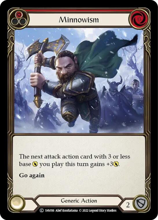 Minnowism (Red) [1HV016] (Historic Pack 1 Blitz Deck Viserai) | Card Citadel