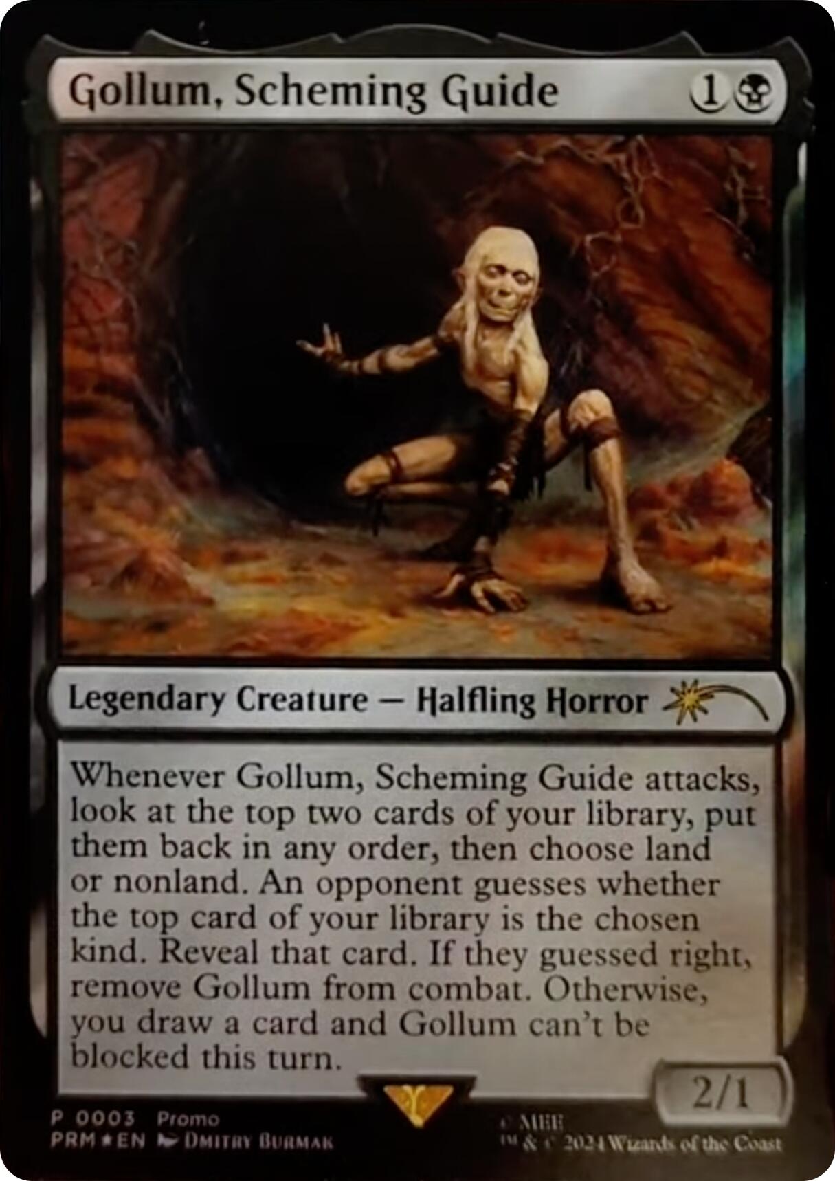 Gollum, Scheming Guide [Resale Promos] | Card Citadel