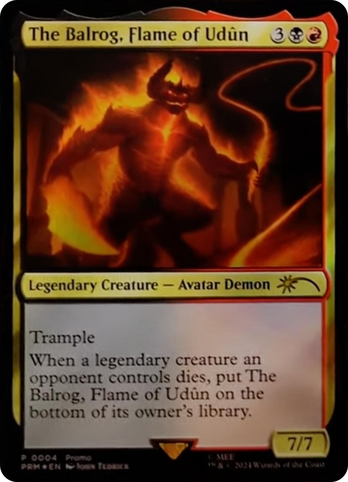 The Balrog, Flame of Udun [Resale Promos] | Card Citadel