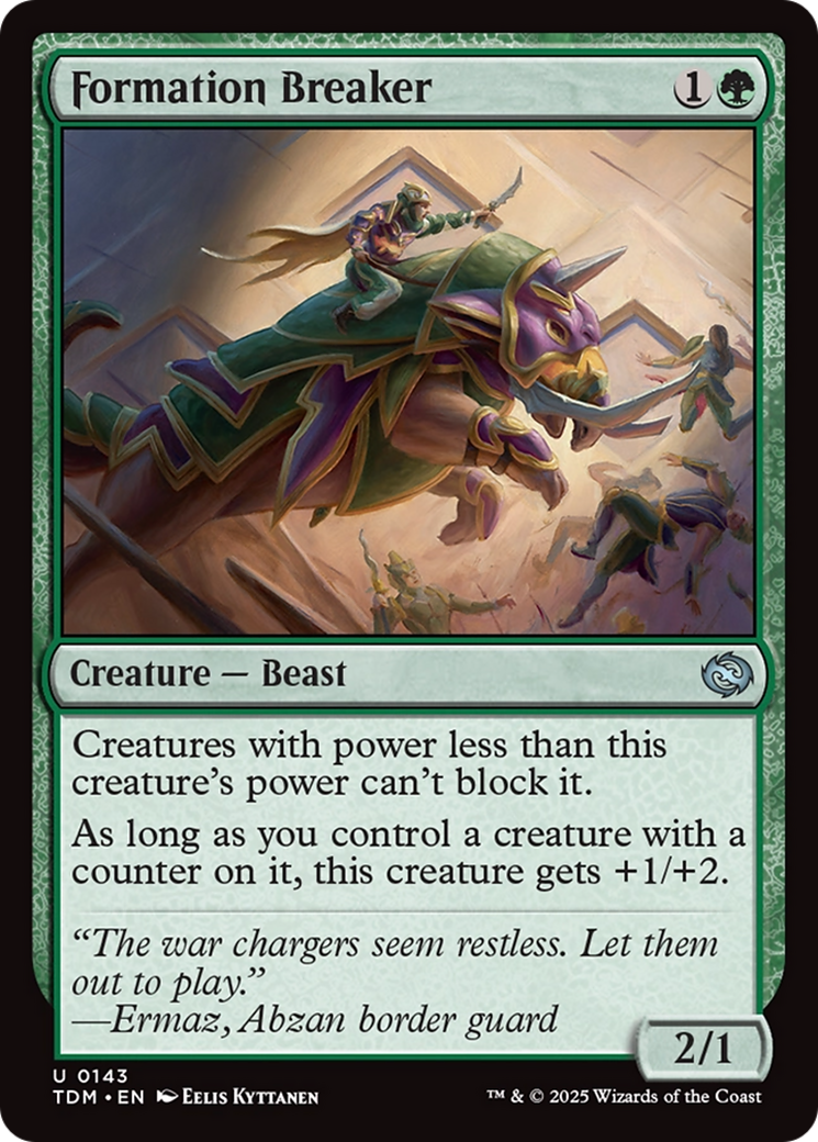 Formation Breaker [Tarkir: Dragonstorm] | Card Citadel
