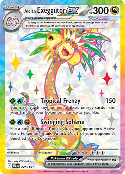 Alolan Exeggutor ex (225/191) [Scarlet & Violet: Surging Sparks] | Card Citadel