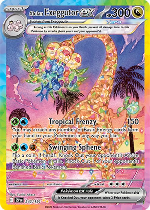 Alolan Exeggutor ex (242/191) [Scarlet & Violet: Surging Sparks] | Card Citadel