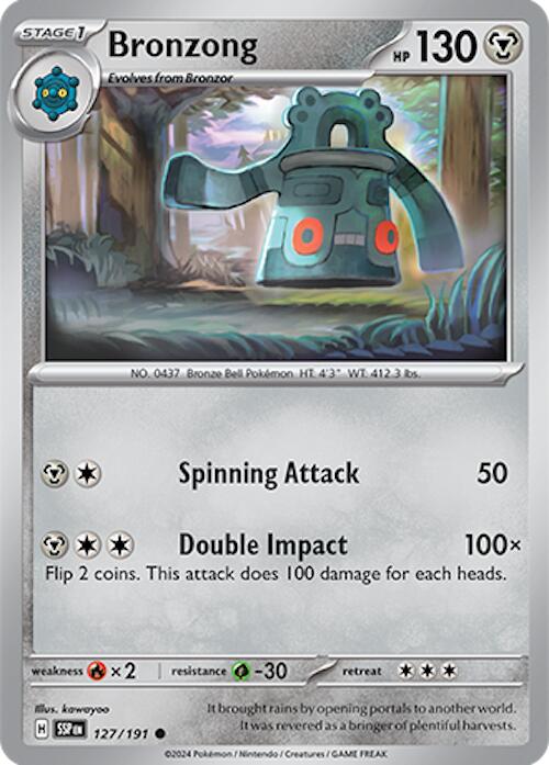 Bronzong (127/191) [Scarlet & Violet: Surging Sparks] | Card Citadel