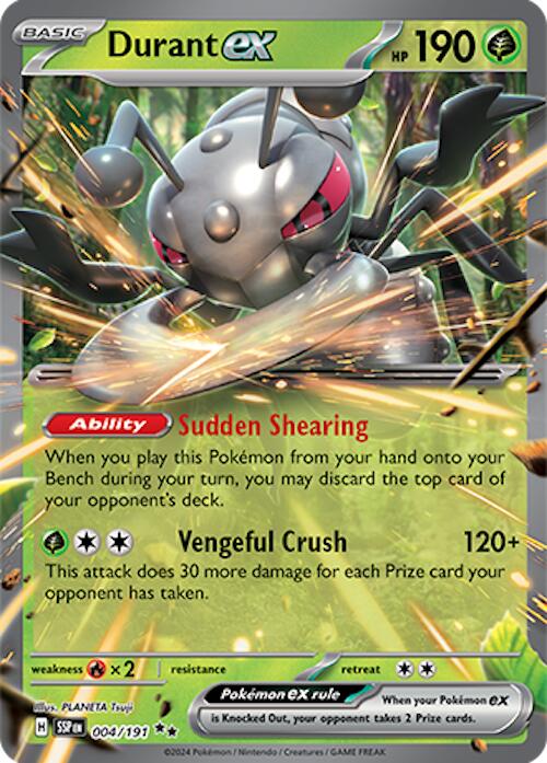 Durant ex (004/191) [Scarlet & Violet: Surging Sparks] | Card Citadel