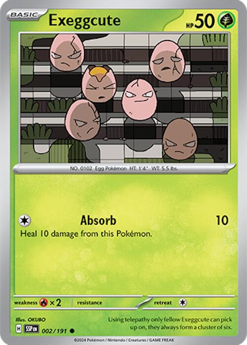 Exeggcute (002/191) [Scarlet & Violet: Surging Sparks] | Card Citadel