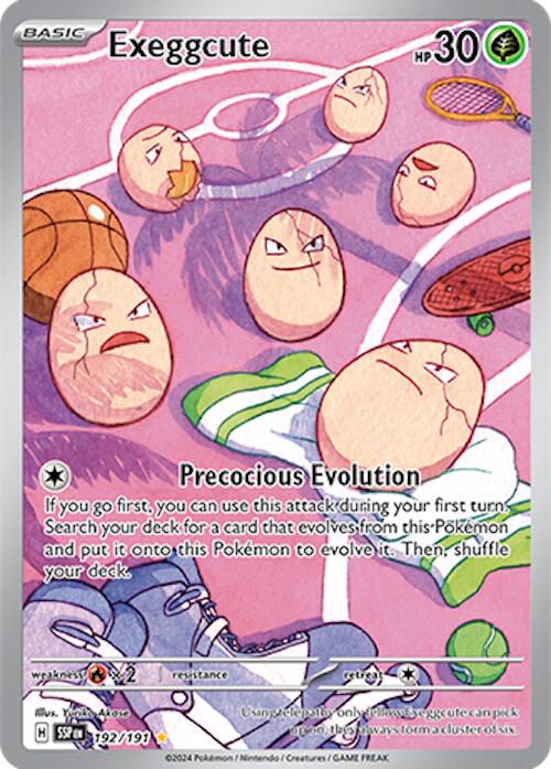 Exeggcute (192/191) [Scarlet & Violet: Surging Sparks] | Card Citadel