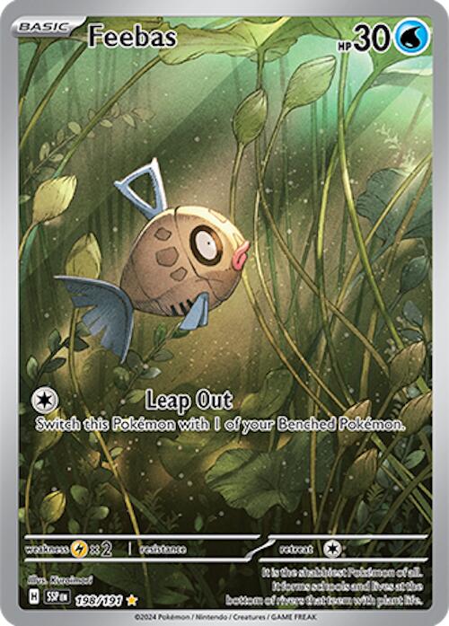 Feebas (198/191) [Scarlet & Violet: Surging Sparks] | Card Citadel