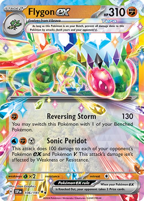 Flygon ex (106/191) [Scarlet & Violet: Surging Sparks] | Card Citadel