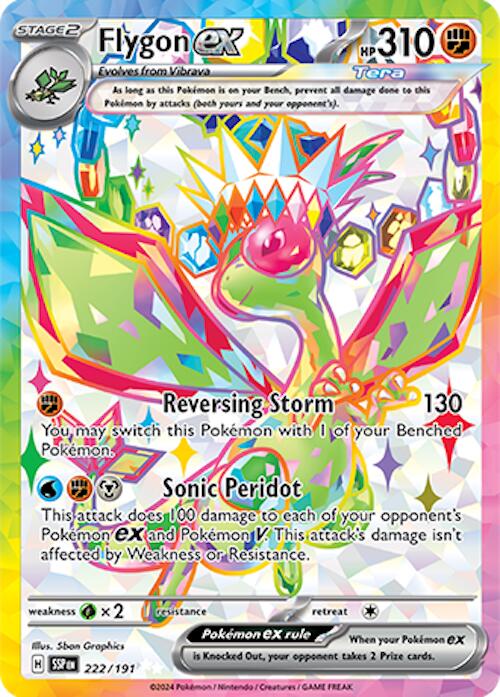 Flygon ex (222/191) [Scarlet & Violet: Surging Sparks] | Card Citadel