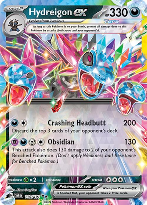 Hydreigon ex (119/191) [Scarlet & Violet: Surging Sparks] | Card Citadel