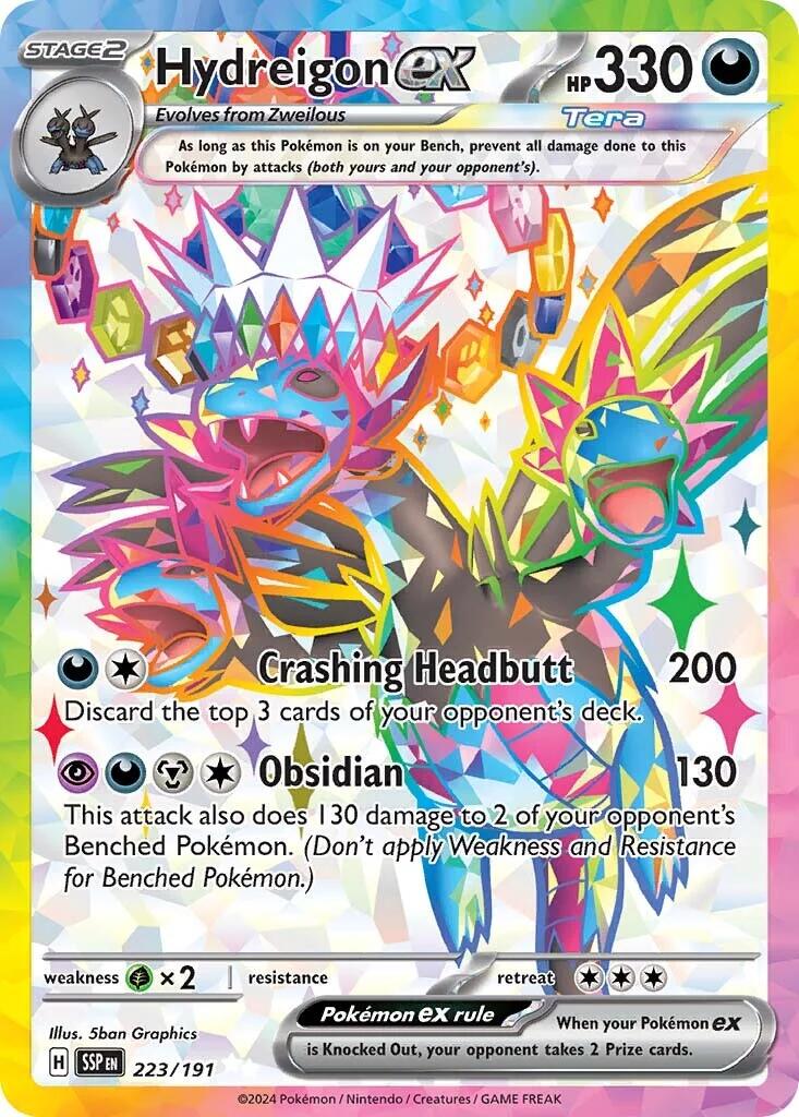 Hydreigon ex (223/191) [Scarlet & Violet: Surging Sparks] | Card Citadel