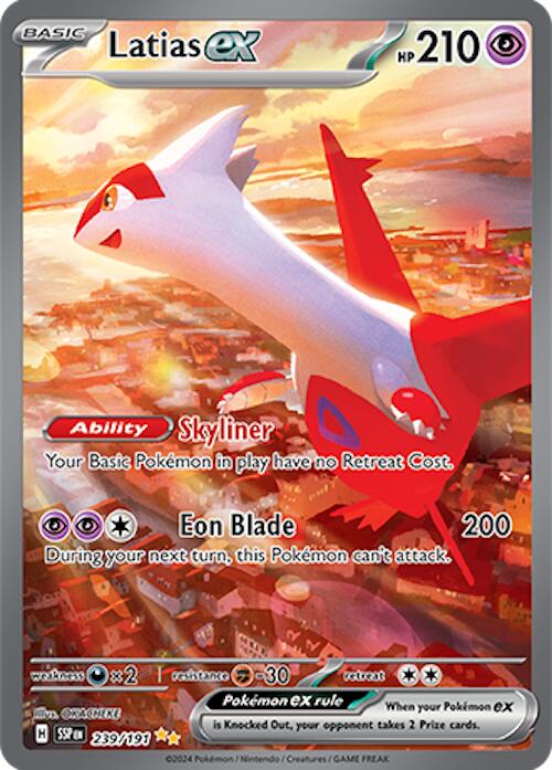 Latias ex (239/191) [Scarlet & Violet: Surging Sparks] | Card Citadel